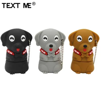 

TEXT ME 64GB cartoon Mini Dog usb flash drive usb 2.0 4GB 8GB 16GB 32GB pendrive gift U disk