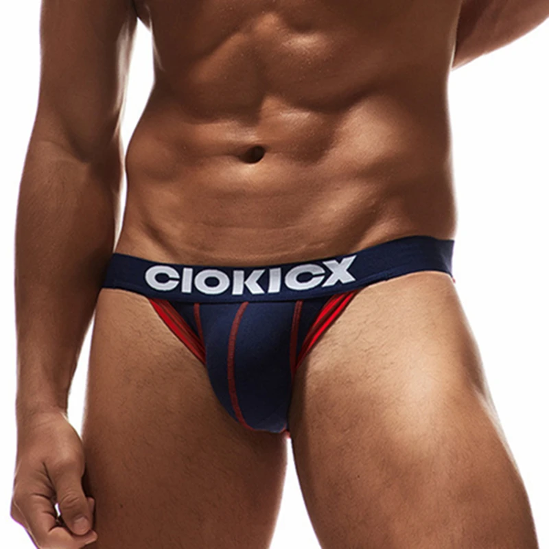 Мужское сексуальное хлопковое нижнее белье Jockstrap Эротическое jock мужские стринги