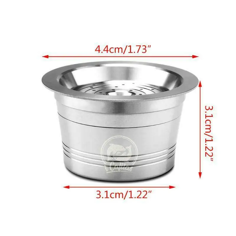 1 шт капсула+ 1 шт ложка+ 1 кисть для ПК для ALDI Expressi K-fee19-595-RED-CN-37-0 для Caffitaly Replacment