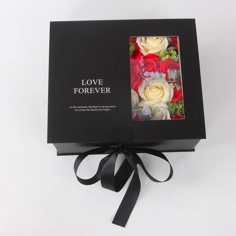 

Soap Roses Flowers Romantic Soap Bouquet Valentine Gift with Box