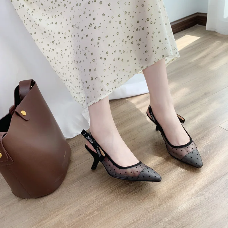2019 Koovan Women Flats mesh Sandals Silk Yarn Wavy Bow Pointed Dew Single Flat Roman Women's Shoes Girls Sexy Shoes 2019 Koovan Women Flats mesh Sandals Silk Yarn Wavy Bow Pointed Dew Single Flat Roman Women's Shoes Girls Sexy Shoes
