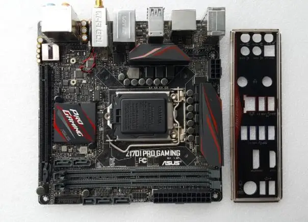 Best Price original motherboard for ASUS Z170I PRO GAMING LGA 1151 DDR4 USB2.0 USB3.0 USB3.1 32GB Z170 desktop motherboard free shipping