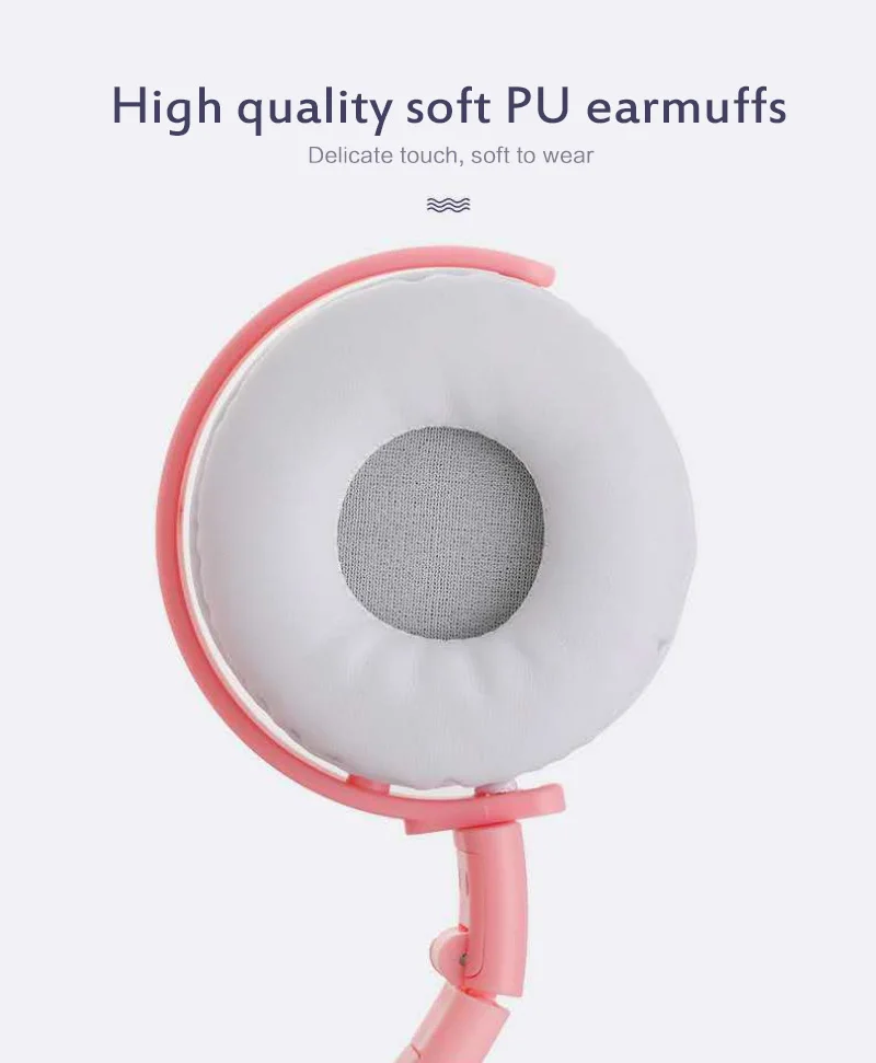 Cute Cat Ear Kids Headphone LED light With Mic Cartoon wireless Bluetooth 5 0 headphone Girl Gaming Headset For Child Gift