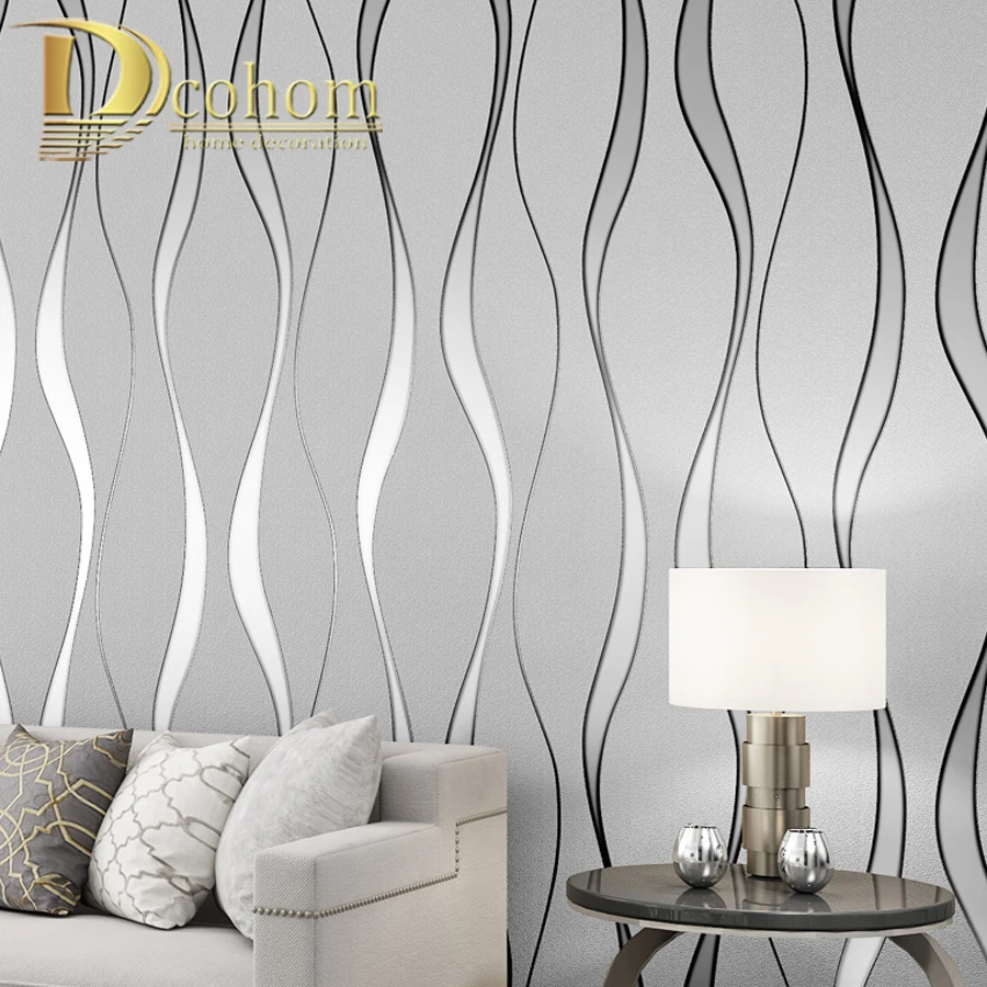 3d Wall Paper Decor Wallpapers | 3d Living Room Wallpaper Rolls - 3d  Wallpaper Walls - Aliexpress