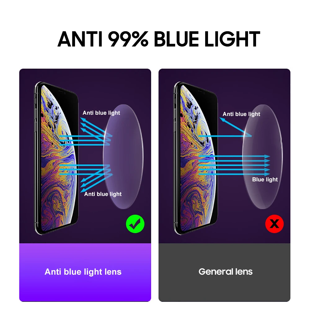 VIVIBEE Small Size Blue Light Filter Glasses Men Leopard Square Frame Gaming UV400 Blue Ray Blocking Computer Women Eyeglasses — view 6