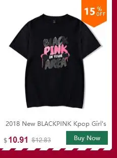 Корейский KPOP BTS 3D толстовки Женская обувь черного, розового цвета монолитным толстовка с капюшоном Camisas Feminina KPOP одежда с принтом Blackpink