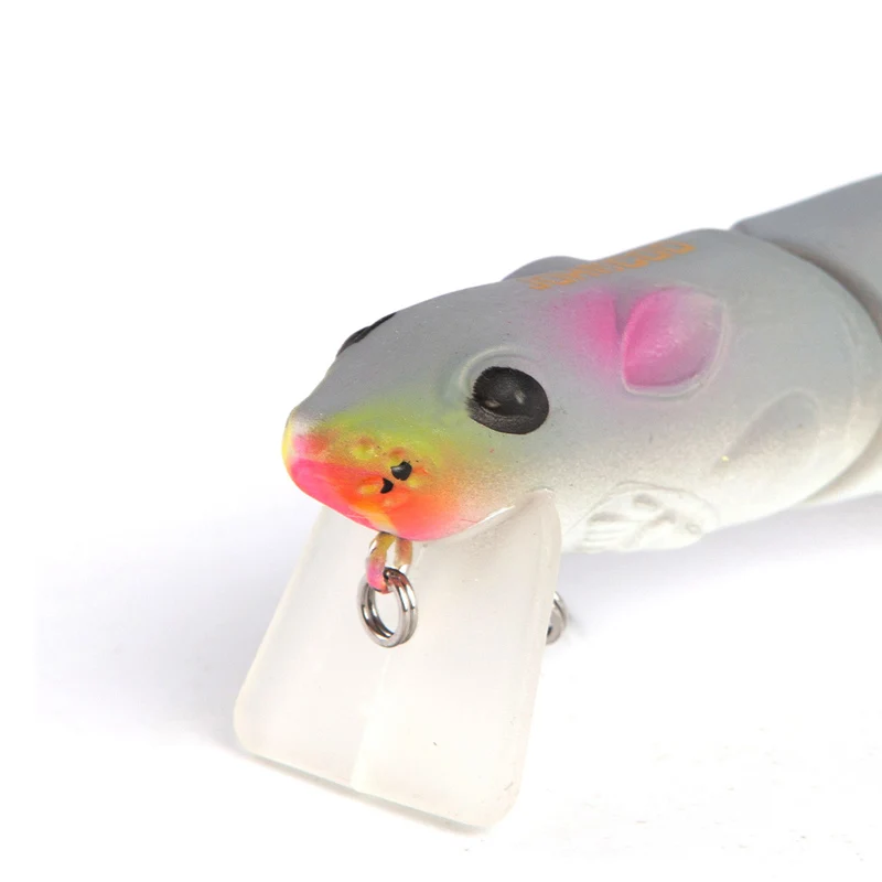 New Artificial Fishing Lure Mouse Bionic Broken Section Hard Bait 15.5 Grams Long Cast Mino Carp Cockroach Black FIsh Bait