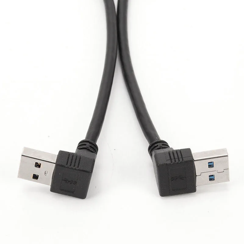 Usb 3,0 угол 90 градусов удлинитель адаптер «Папа-мама» шнур данных
