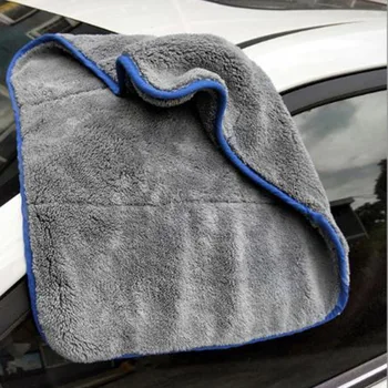 

Thick Microfiber Towel Car Auto Cleaning Wash Drying Detailing Cloth 800GSM Tool