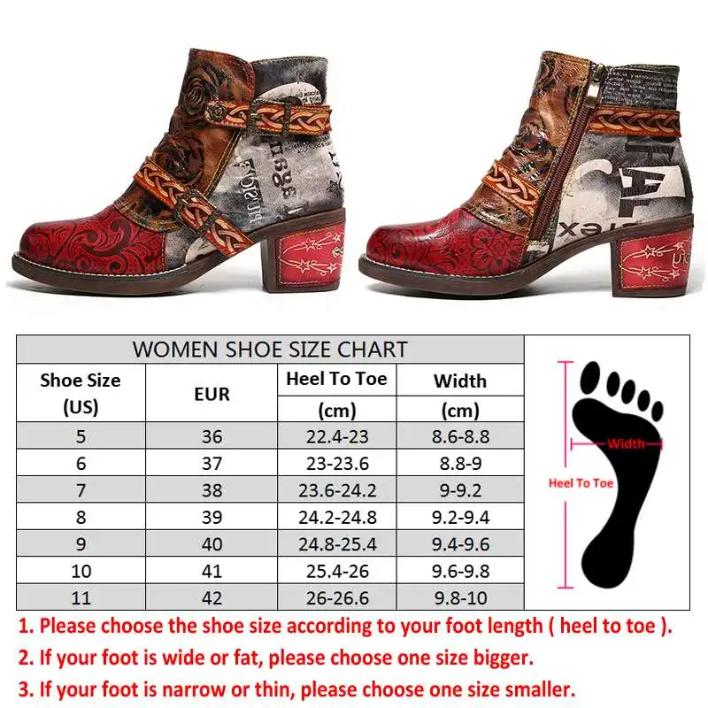 Cena SOCOFY tłoczone buty róża prawdziwej skóry łączenie na niskim obcasie botki eleganckie buty damskie damskie buty Botas Mujer 2019