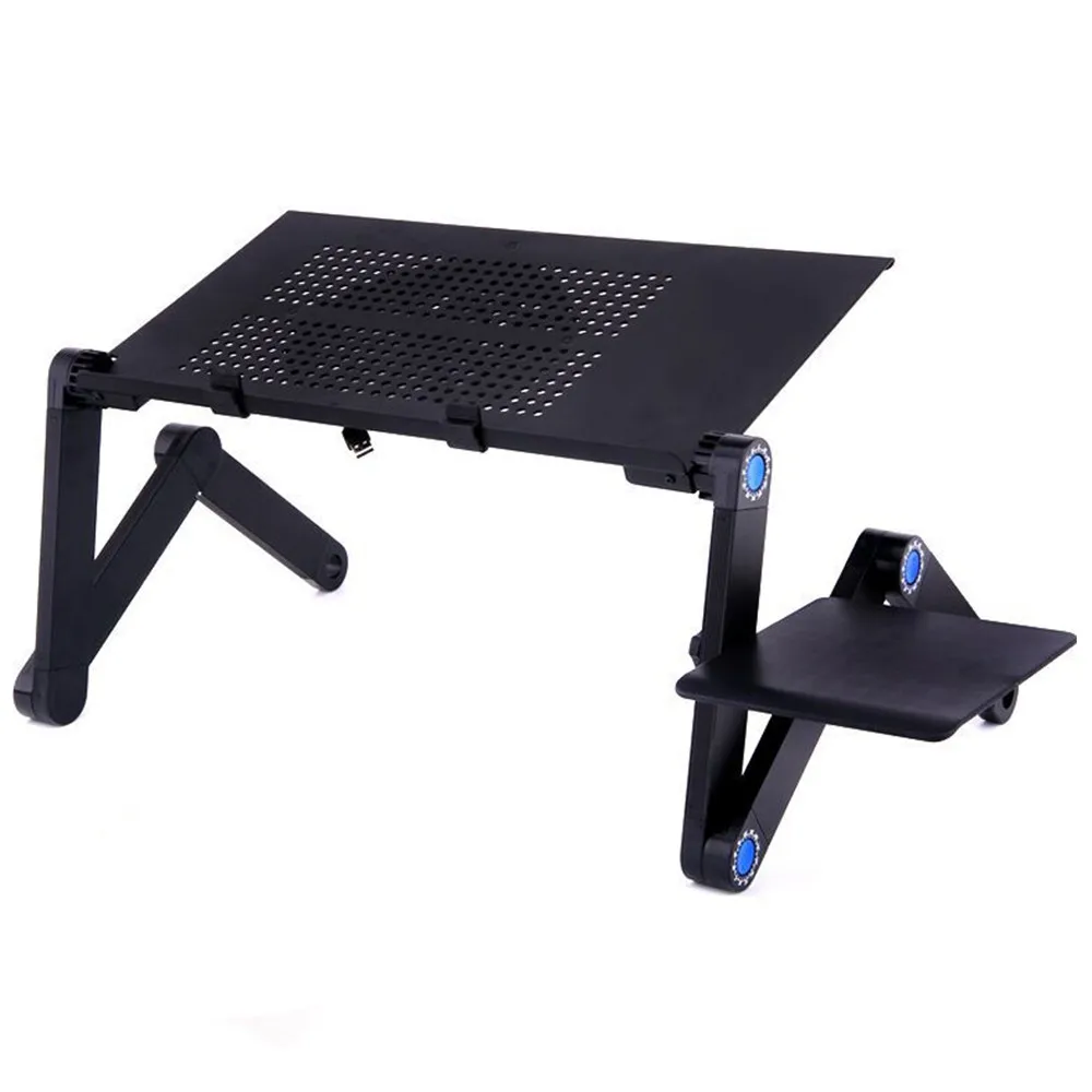 Ergonômico do Portátil para o Assoalho da Mesa da Cama Ajustável do Suporte Rotativa do Portátil de Suporte Portátil Lapdesk 360 ° - Imagem 4