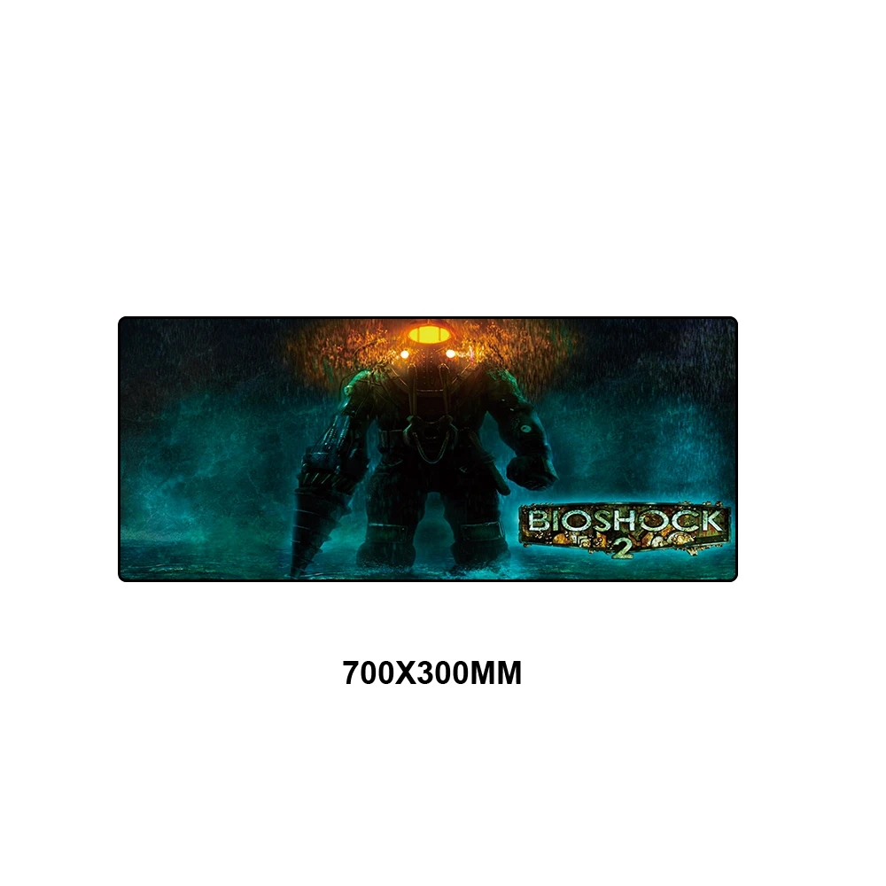 Игровой коврик для мыши Bioshock, коврик для офисной мыши, коврик для настольной мыши, коврик для мыши, ПК, геймера, игровые коврики, игровая клавиатура, аксессуары для компьютера - Цвет: SHQB-011