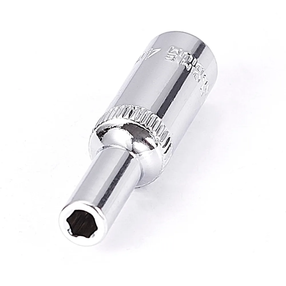 Utoolmart 2 шт./4 шт. Стандартный гнездо для ключ, дюймовый стандарт 1/" привод, для детей возрастом от 4 до 13 лет мм 6-точечный мост гайка с шестигранной головкой метрические Длина 50 мм сливы розетка рукав