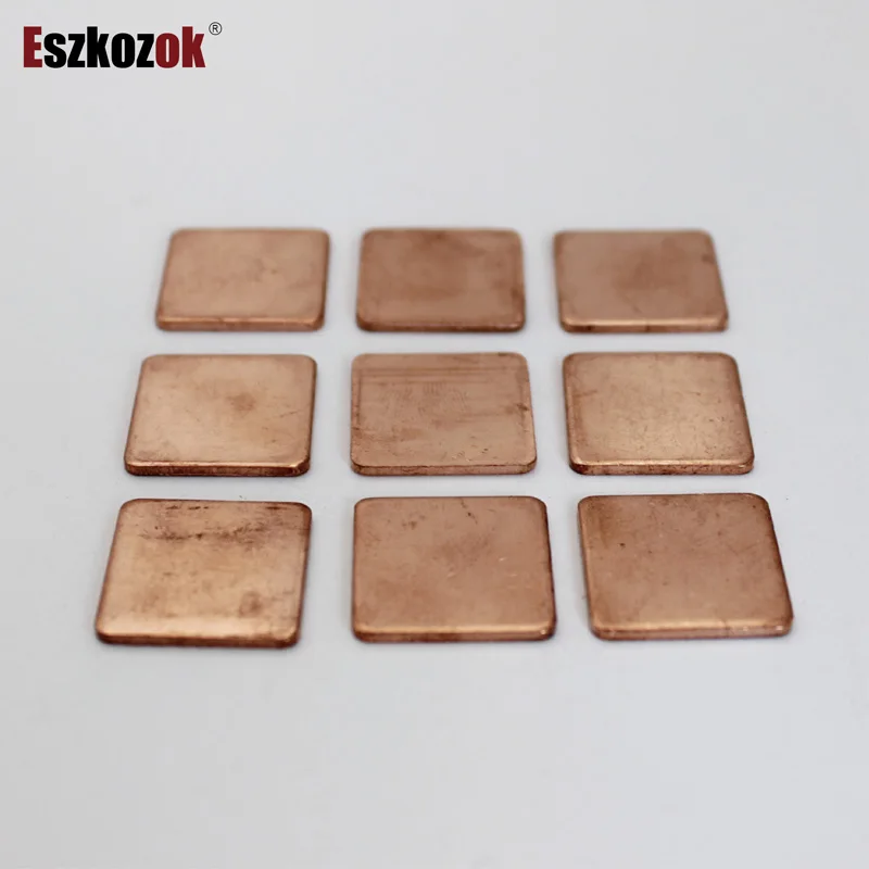 

5pcs 0.5mm Laptop Copper Sheet Plate Strip Shim Thermal Pad Heatsink Sheet For GPU CPU VGA Chip RAM Cooling
