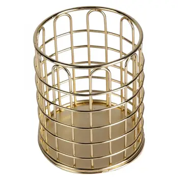 

Multi-Functional Cosmetic Brush Storage Holder Eyebrow Pencil Organizer Display Rack (Luxury Gold) Makeup Brush Organizer c