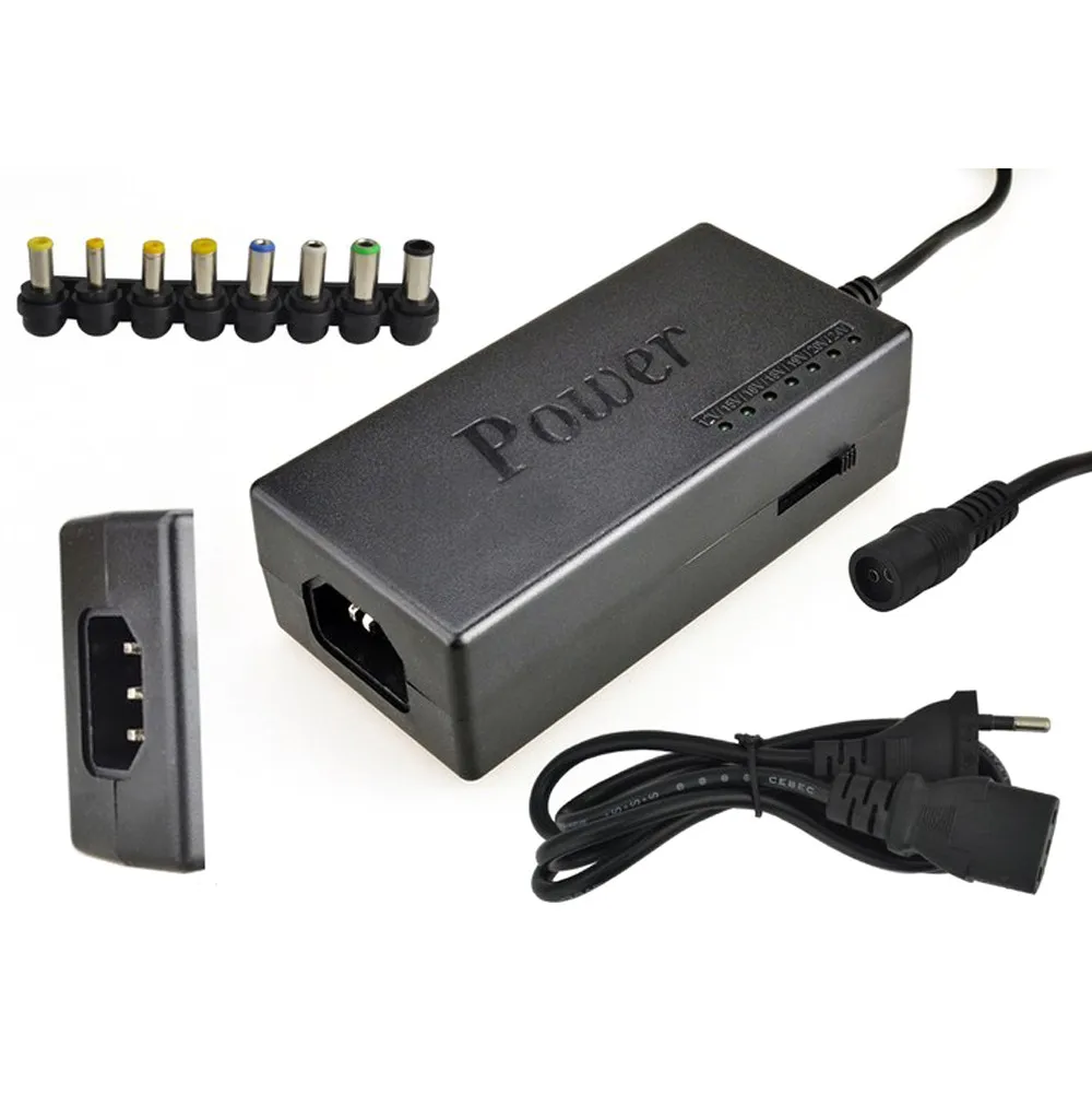 CARPRIE DC 12V/15V/16V/18V/19V/20V/24V 4-5A 96W Universal Power Charger Adapter AC 110V/240V For Laptop/Notebook EU Plug