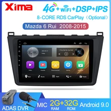 AutoRadio XIMA 2G 32G 2 din Android 10 GPS per Mazda 6 Rui wing Mazda 6 GH 2008-2015 AutoRadio Audio Multimedia Video Playe