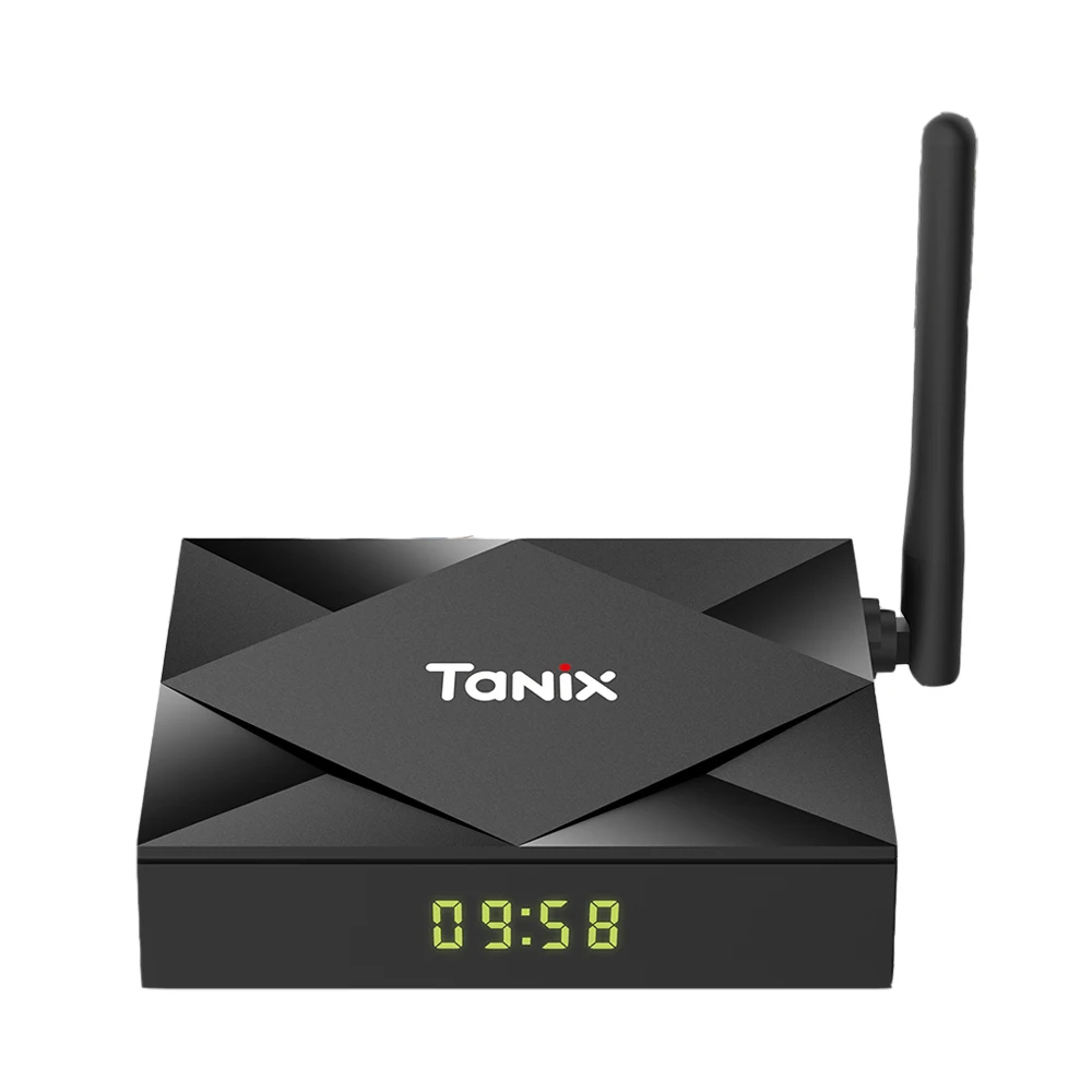 Предпродажа Tanix TX6S Android 9,0 ТВ приставка Allwinner H616 4G ram 32GB 64GB rom 2,4G/5 GHz Wifi Bluetooth H.265 Youtube телеприставка