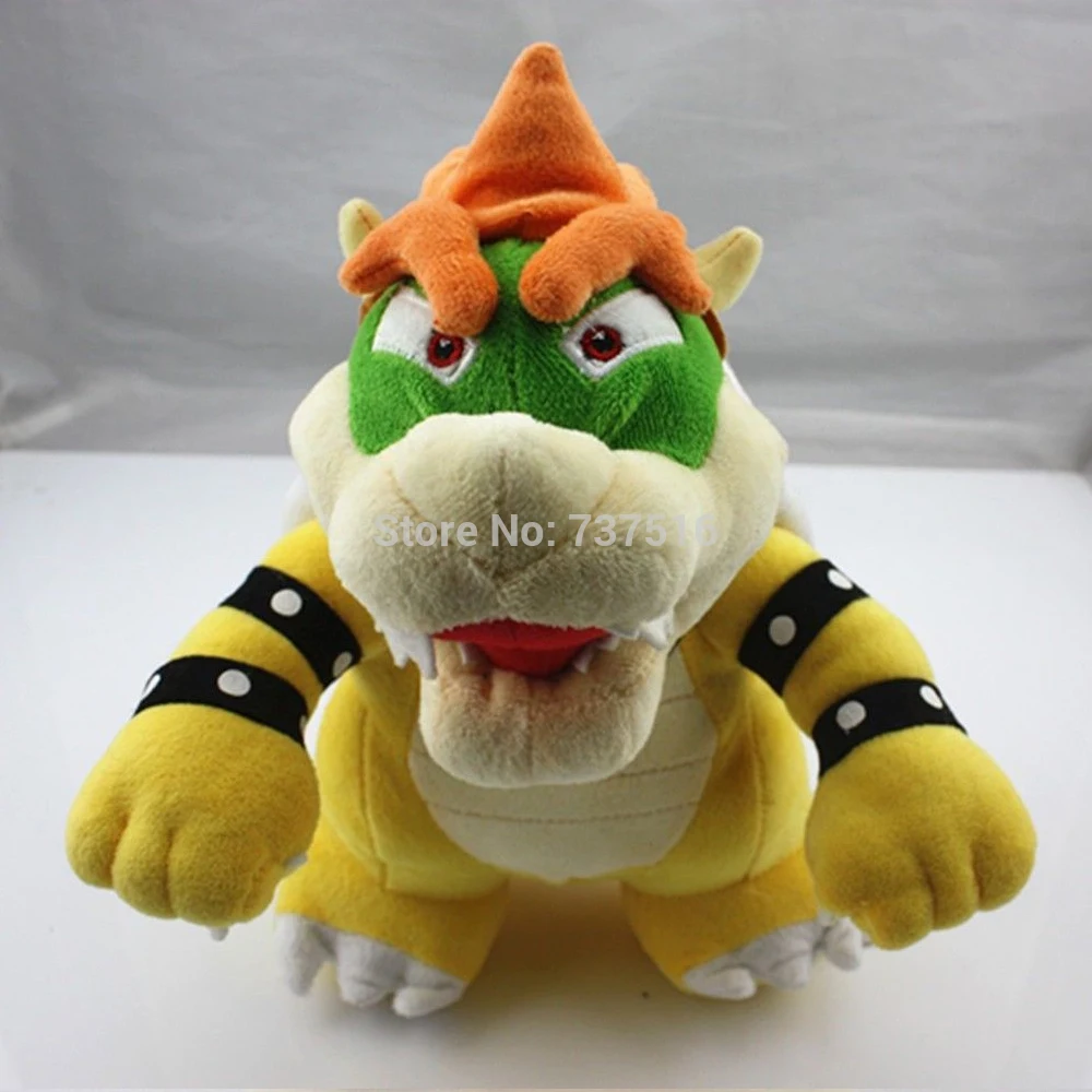 Супер Марио 1" стоя King BOWSER koopa плюшевая игрушка чучело медведя станет желанным подарком для друзей