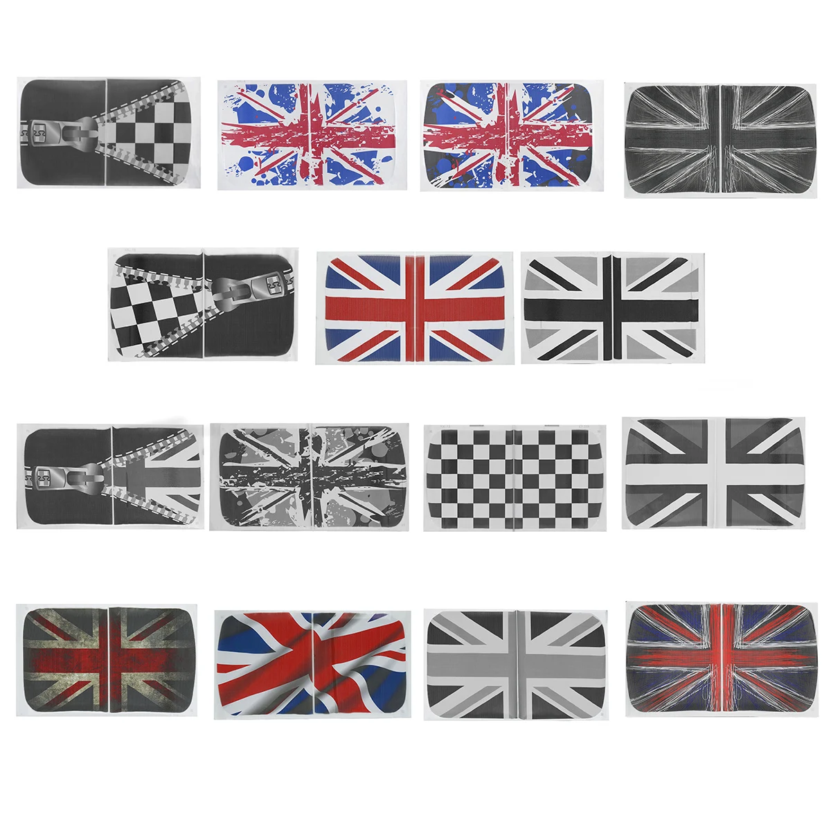  PVC Car Sun Roof Graphics Decor Sticker Decal DIY Styling For Mini Cooper 2002-2006 F54 F55 F56 R55