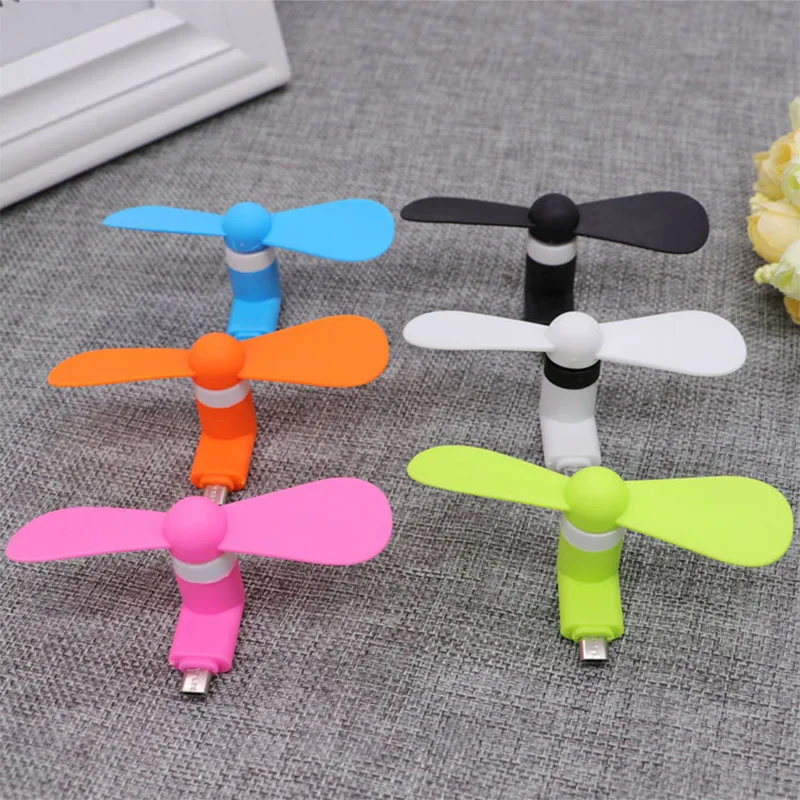 5pin Micro USB Mini Fan Cooling Portable for Type-C Interface Android Smartphones OTG Mobile Phone 5V USB Gadgets Connector mini fan cooling fan mini exhaust fan