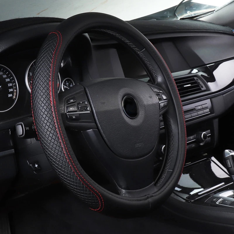 

Car Steering Wheel Cover Diameter 38cm Steering Cover for Toyota Mirai Mr2 Prius 30 2010 Plug + A RAV4 Rav 4 2004 2008 2013