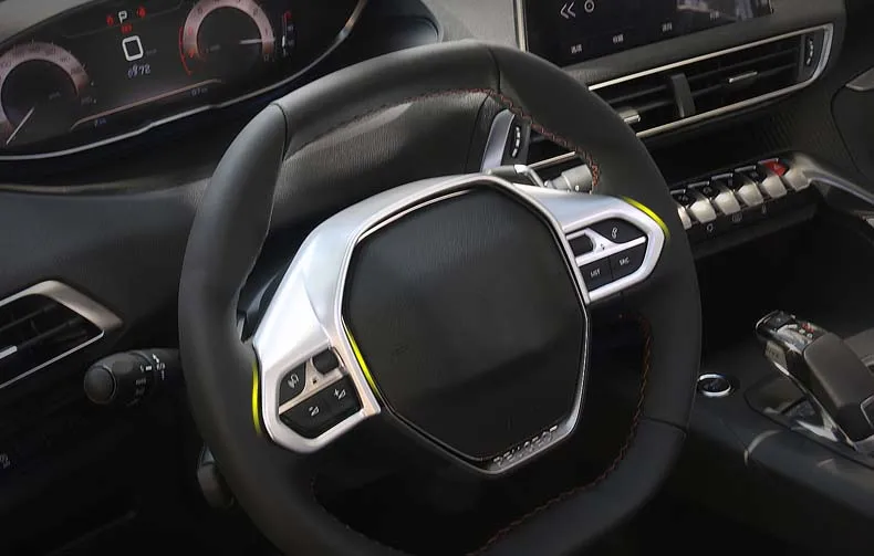 Lsrtw2017 Abs Рулевое колесо для peugeot 3008 5008 аксессуары для интерьера