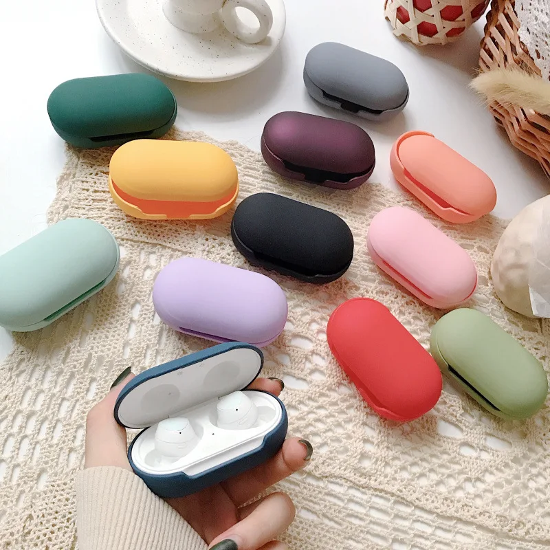 Чехол для беспроводных наушников Samsung Galaxy Buds Plus жесткий защитный чехол с
