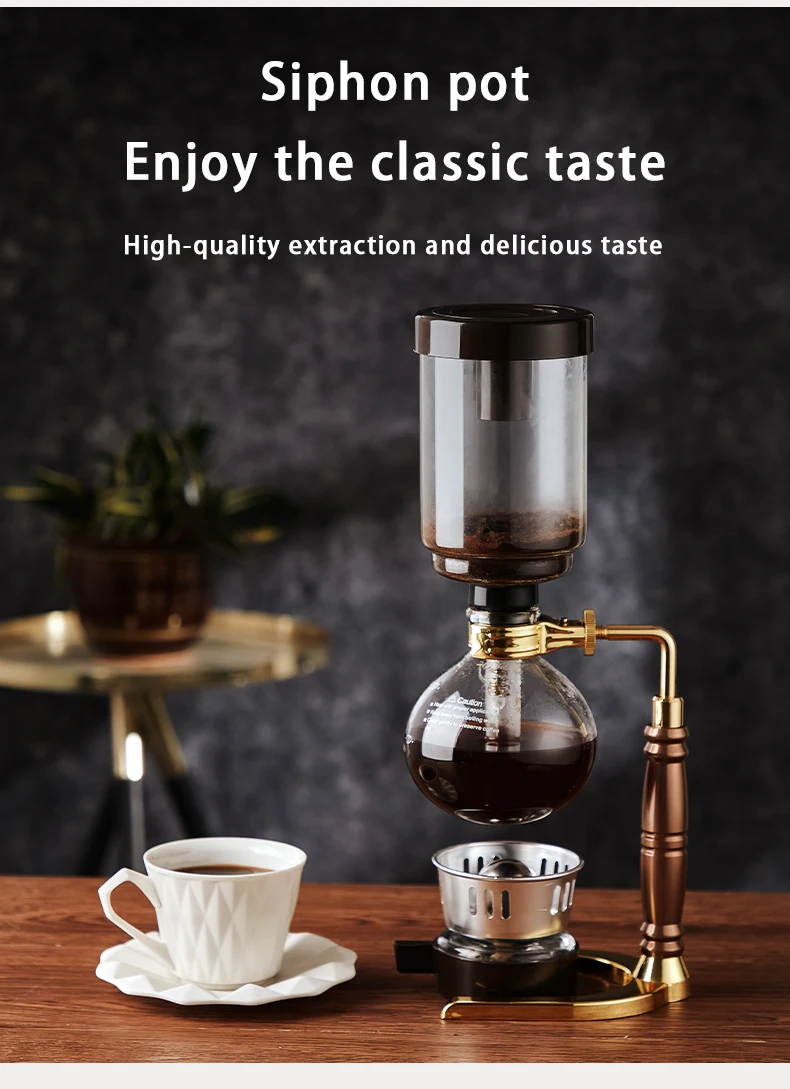 Japanese Style Siphon Coffee Maker Tea 