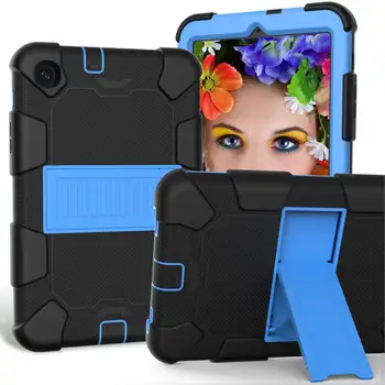 

3 in 1 Hard Stand Cover Heavy Duty Shockproof Armor Case for Samsung Galaxy Tab a 8.4 T307 Tablet Kids Safe Rubber Funda Capa
