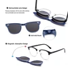 5PCS Magnetic Polarized Clip On Sunglasses Women Men Plastic Frame for Night Driving Sunglasses UV400 ► Photo 3/5