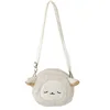 Sac en peluche pour femmes, petit sac pour filles, chat drôle, ours mouton, automne et hiver 2022 ► Photo 3/6