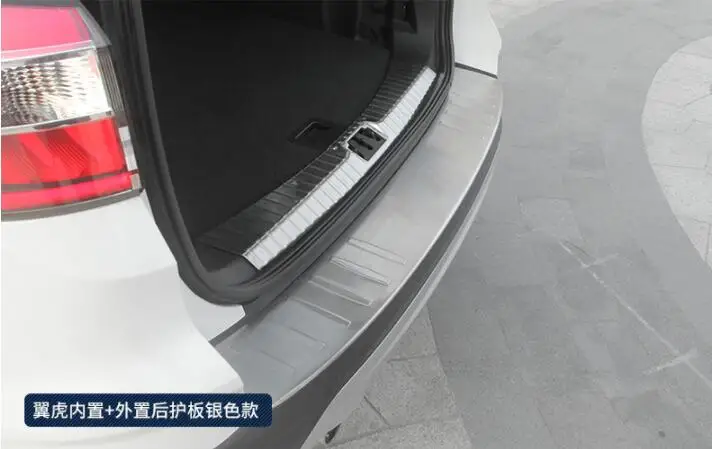Задняя защитная накладка применяется только для нового Ford Escape переоборудования, абсолютно аварийный порог из нержавеющей стали