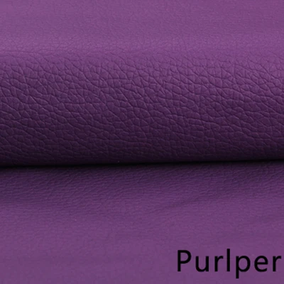 Purlper Meetee 100X138 см 0,7 мм толщиной личи Синтетическая кожа из искусственной кожи ткань сумки диван домашний декор искусственная кожа DIY Швейные материалы - Color: Purlper