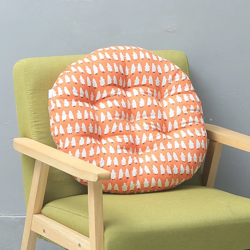 YIHAO, Хлопковый чехол для подушки, Coussin, декоративные подушки для дома, подушки для стульев, спальни, Декоративные диванные подушки для автомобиля - Цвет: orange