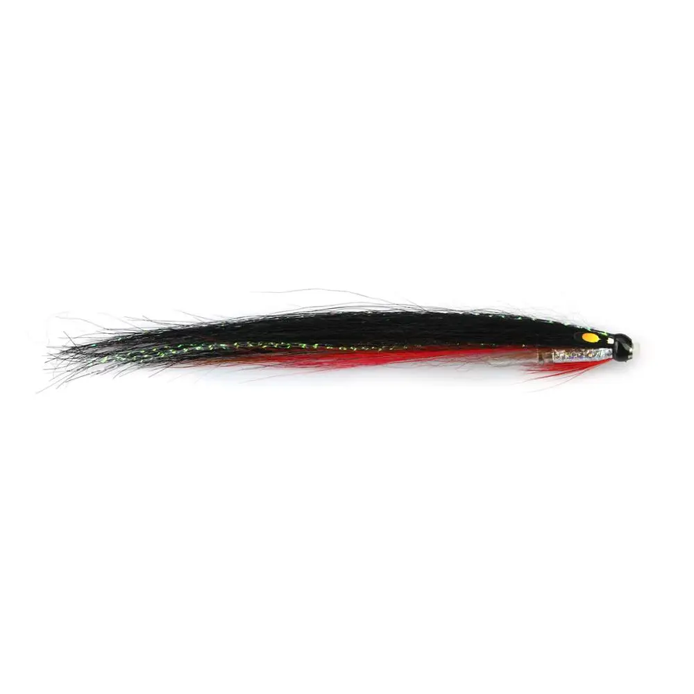 3 V Fly 8mm Gold ConeHead Red Francis Salmon Tube Flies /& Trebles
