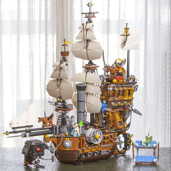 

16002 Pirate Ship Metal Beard's Sea Cow Model 2791pcs Building Blocks Bricks Toys for Children Gifts Compatible 70810 83038