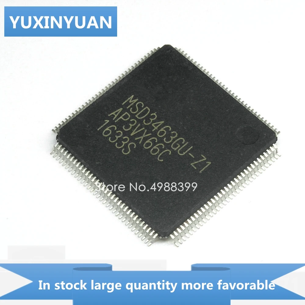 MSD3463GU-Z1 MSD3463GU Z1 MSD3463GUZ1 MSD 3463GU-Z1 MSD3463 3463 QFP128