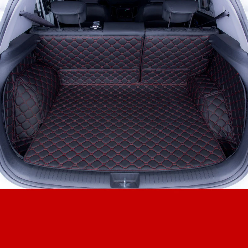 lsrtw2017 fiber leather car trunk mat for hyundai Creta hyundai ix25 Hyundai Cantus