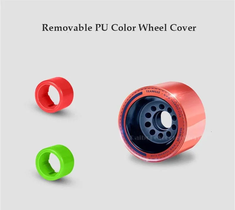 New 4 Wheel Electric Scooter Electric Scooters Single Drive 480W 25KMH Four Wheel Electric Skateboard Adults (11)
