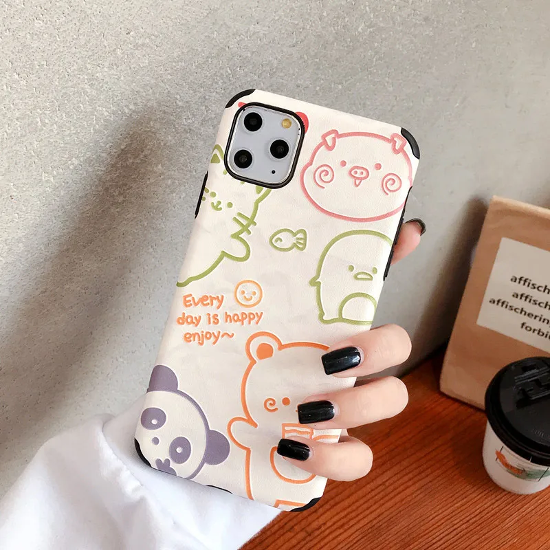 Милый Мелкие животные рельефные чехлы для huawei P30Lite P20 Коврики 20 30 Pro Honor 8X9X10 20Pro V20 20i Nova 3 3i 4 чехлы для айфонов 5 5iPro 5T чехлы - Цвет: 1