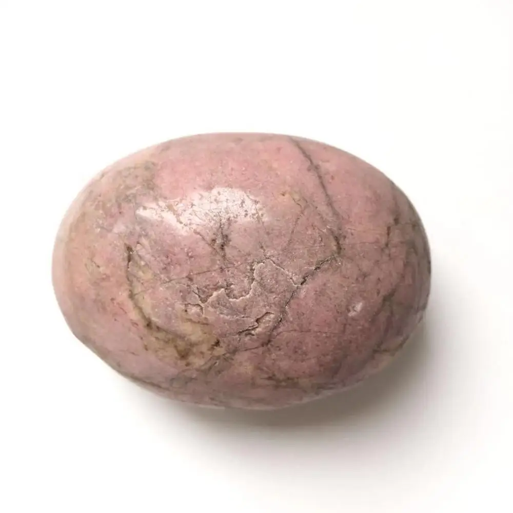 Rhodonite Высококачественный натуральный Родонит ручной резной кристалл пальмовые камни для подарка или коллекции ZY - Цвет: Rhodonite