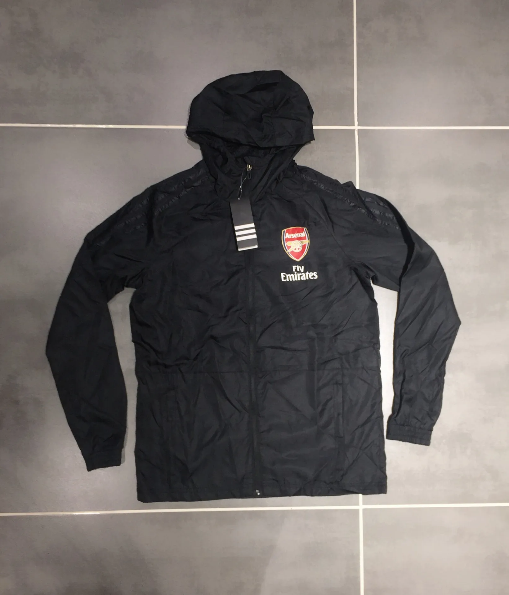Мужской футбольный Тренч, ветронепроницаемое пальто «Arsenal»