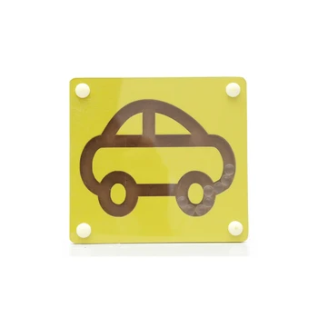 

Children Magnetic Maze Toy Kids Wooden Puzzle Game Toy Brain Teaser Early Educational Toy Intellectual Jigsaw Board