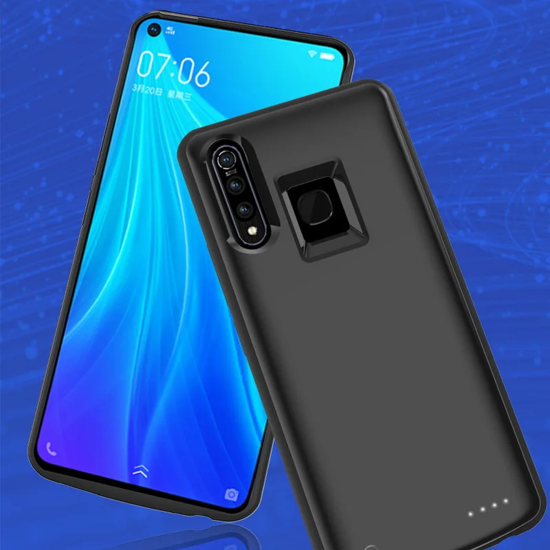 6800 мАч чехол для зарядного устройства для Vivo Y7S Z1pro IQOO Neo X27 Pro Y97 X23 Y3 S5 V17 power Bank Аккумулятор Чехол Для Телефона