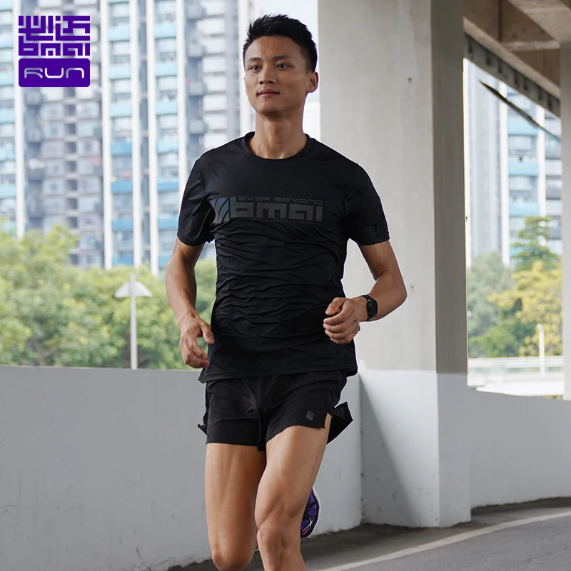 BMAI New Running Racing Short-sleeved T 
