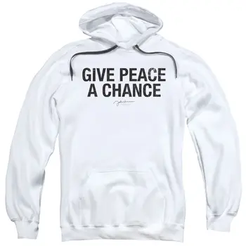 

John Lennon Give Peace A Chance Pullover Hoodie