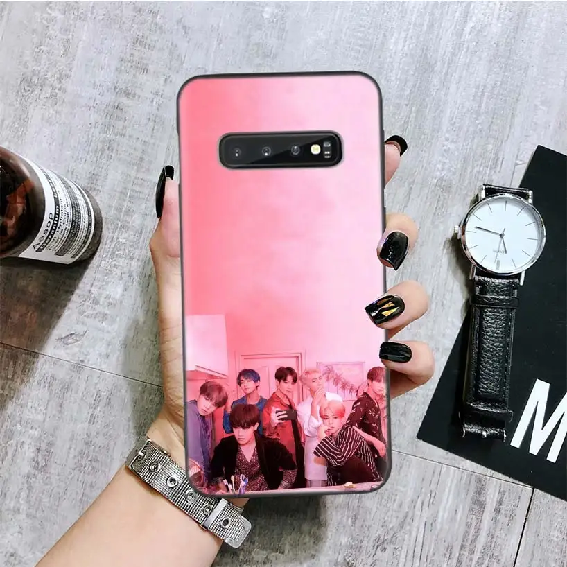 BA064-3 J надеюсь поп черная крышка чехол для телефона для samsung Galaxy A50S A10S A20S A10 A20E A30 A40 A50 A70 M40 M30S A80 корпус под плетенную сумку - Цвет: BA064-3