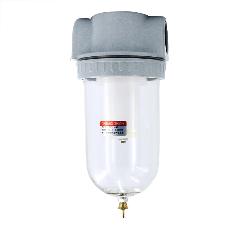 1/2 "пневматические части воздушный фильтр масляный фильтр объем разделения воды воздушный компрессор линия ловушка для воды