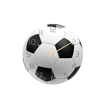 

New Trend Lab Wall Clock Soccer Ball Acrylic Football Design Hanging Clock Mute Clock Hanging Clocks Wall Watch Decor Home Decor